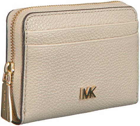 michael kors portomonee beige grijs|michael kors clutch handbags.